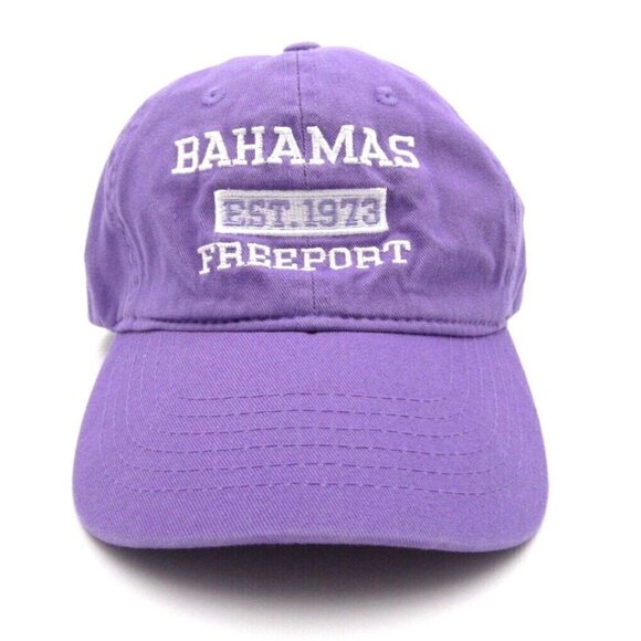 Bahamas Est 1973 Freeport Embroidered Adjustable Hat (B) - Picture 1 of 5
